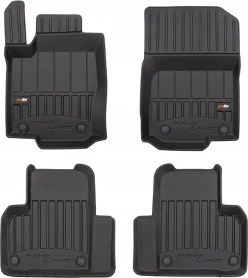 Image de Tapis en caoutchouc et tapis de sol Mercedes GLS X166 2016-2019 3D Mulde
