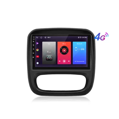 Obrázok produktu pre 4+64G 9-palcové autorádio s Androidom13 pre Renault Trafic3 2014-2021 Opel Vivaro B 2014-2018 GPS Navi WiFi BT SWC WIFI 4G DAB+