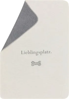 Produktbild von David Fussenegger Hundedecke 'Lieblingsplatz' 70 x 90 cm, Rohweiß