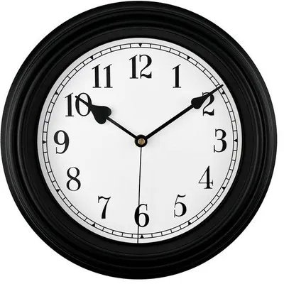 Image de Horloge murale rétro de 25 cm, style classique, silencieuse, à quartz et à piles