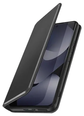 Image de Avizar, étui à rabat avec compartiment pour cartes et support pour Redmi Note 15 5G / 4G, noir
