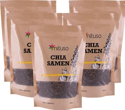 Produktbild von mituso Chia Samen 5er Pack (5 x 1000g) | naturbelassen