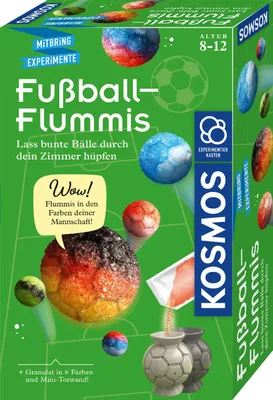 Produktbild von KOSMOS Experimentierkasten Fußball-Flummis mehrfarbig