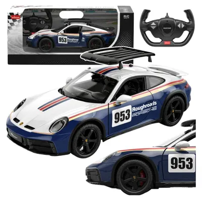 Zdjęcie produktu dla Porsche 911 Dakar Performance – model zdalnie sterowany RC Rastar w skali 1:14
