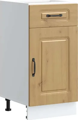 Immagine prodotto di vidaXL Base per cucina Kalmar Artisan in legno di rovere