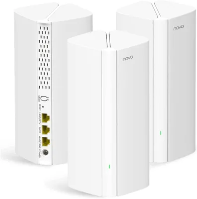 Image de Tenda Nova MX12-3 AX3000 Mesh Wi-Fi 6 System, large couverture Wi-Fi jusqu'à 650m²