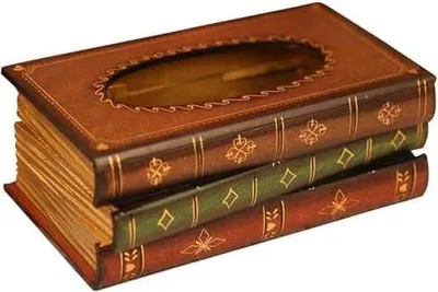 Produktbild von Tebery Tücherbox aus Holz, Breite 16.5cm, Taschentuchbox für handelsübliche Taschentücher, Kosmetiktücher Tissue Box für Esszimmer Badezimmer Schlafzimmer Büro