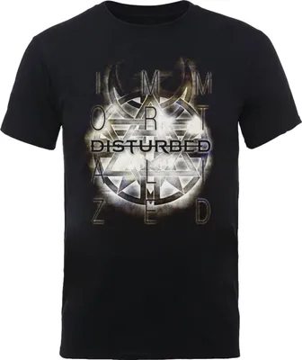 Obrázok produktu pre Disturbed Symbol Black M Tričko