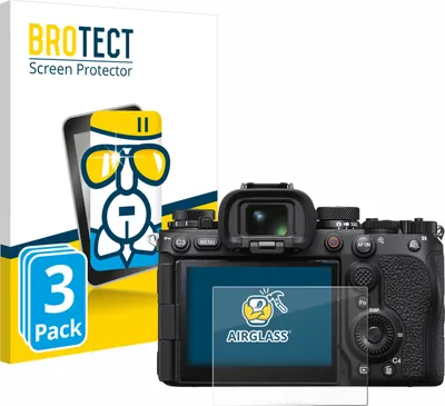 Produktbild von 3x BROTECT Schutzglas für Sony Alpha 1 II (ILCE1M2B) Schutzfolie Panzer Folie Glas Display Schutz klar