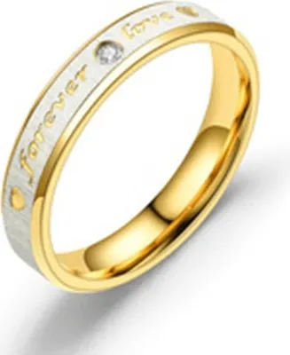Produktbild von Forever Love Ring - Gold Damenring 49mm KP32407