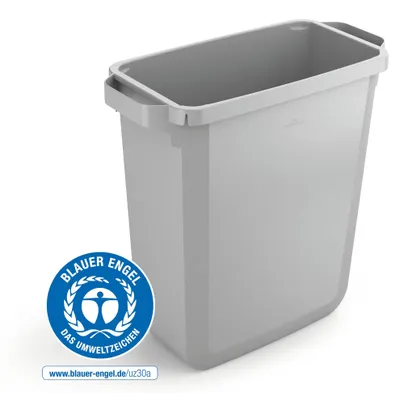 Image de DURABLE Conteneur à déchets DURABIN® ECO 60L rectangle, Gris, 1800503050
