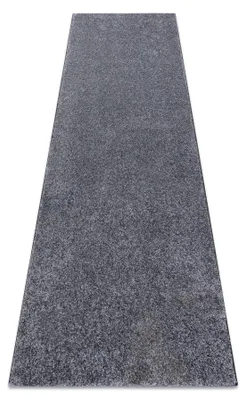 Image de Tapis de couloir SANTA FE gris 97 plaine couleur unie gris 80x470 cm