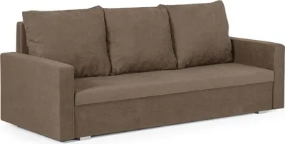 Produktbild von 3-Sitzer-Sofa mit Schlaffunktion DELTA - Braun