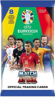 Produktbild von Topps 67868 Match Attax UEFA EURO 2024 Booster