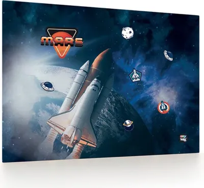 Produktbild von OXYBAG Tischmatte 60x40cm Space