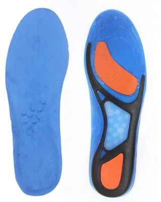 Immagine prodotto di Solette sportive in gel, per un comfort e un'ammortizzazione ottimali, adatte alla taglia EU 36-42