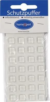 Produktbild von Schutzpuffer Clear 10mm Ku.transp.Quadrat selbstkl.