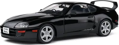 Produktbild von TOYOTA Supra MK4 1993 Schwarz, SOL1807606, Maßstab1/18, SOLIDO