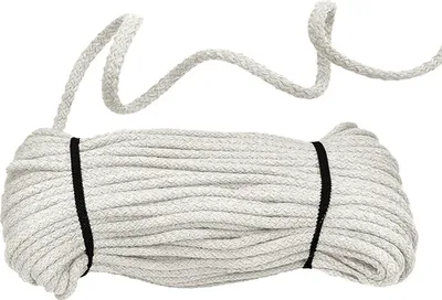Produktbild von 50m Baumwoll-Kordel geflochten 5mm Baumwoll-Schnur Bekleidungskordel Farbwahl