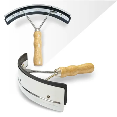 Produktbild von Schweissmesser für Pferde mit Holzgriff, Putzzeug für Pferde Abzieher Pferd Abziehen & Reinigen