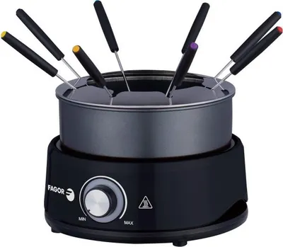 Obrázok produktu pre Elektrická fondue  FAGOR - FGFD8 - Objem 1,6 l - Až pre 8 osôb - Nastaviteľný termostat - 800 W