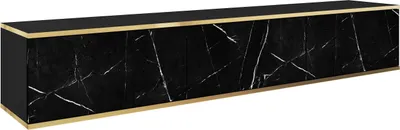 Obrázek produktu pro TV dolní skříňka Rodi - TV skříňka 175 cm, obývací pokoj, PUSH TO OPEN, TV nábytek se 2 klapkami (mramor)