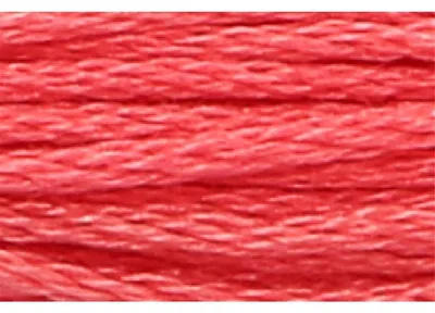 Image de Fil à tricoter Anchor Sticktwist, 8 mètres, couleur saumon, en coton, numéro de couleur 11, 6 brins