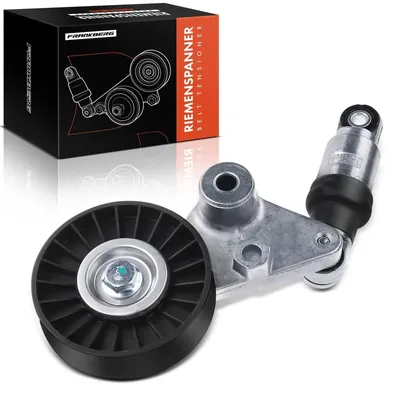 Image de Poulie de tension pour courroie trapézoïdale - Poulie de direction - Ø 90 mm - Largeur 25 mm - Plastique - Compatible avec Opel Astra G, Vectra B, C, Zafira A, Saab 9-3, référence OEM 9180809