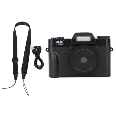 Obrázek produktu pro digitální fotoaparát 4K HD, 48 MP, 16x zoom, automatické ostření a ochrana proti chvění