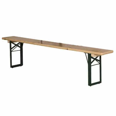 Produktbild von Natura Bank zu Festzeltgarnitur 220 cm Stahl pulverbeschichtet in grün