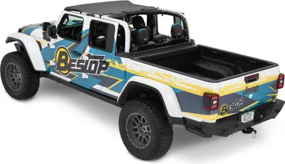 Zdjęcie produktu dla Header Bikini Top Targa Style Jeep Gladiator & Wrangler JL JLU JT