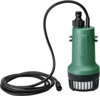 Produktbild von GardenPump 18V-2000, Erweiterung für 2 Regentonnen, Tauch- / Druckpumpe (grün/schwarz, ohne Akku und Ladegerät)