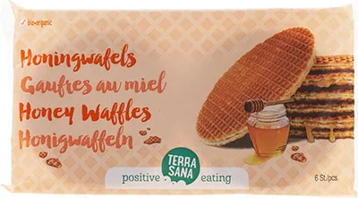 Obrázok produktu pre Medové Oblátky 175 g - Terrasana