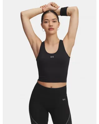 Produktbild von Under Armour Vanish ärmelloses T-shirt Schwarz S Frau Schwarz S