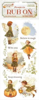 Produktbild von Rub On Transferfolie "Whispering Woods" Fairy