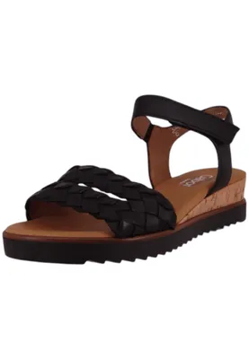 Immagine prodotto di Gabor sandali da donna con zeppa larghezza G 42.759 nero