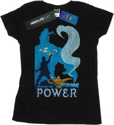 Produktbild von Disney - "Unleash The Power" T-Shirt für Damen BI6514 (S) (Schwarz)