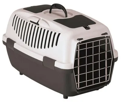 Produktbild von Transportbox – STEFANPLAST – Gulliver – 61 x 40 x 38 cm – Grau – Für Hunde