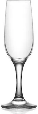 Produktbild von 6x Glas Sekt Sektgläser Sektglas Stiel klar 180ml MIS535