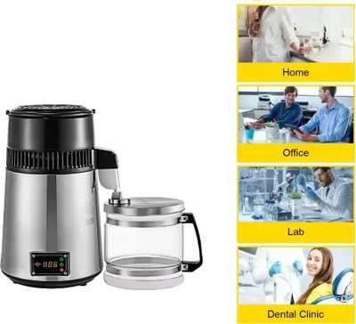 Obrázek produktu pro Destilátor vody, objem 4 l, příkon 750 W, stříbrný