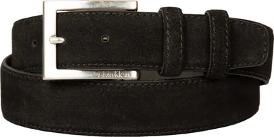Immagine prodotto di Cintura uomo in pelle CALVIN KLEIN JEANS articolo J5EJ500336 MINO BELT 2 altezza cm. 3,2, taglia 95 * cm.105 + fibbia cm.5 - totale cm.110, COW HIDE LEATHER 100%