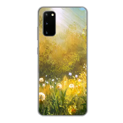 Produktbild von MuchoWow® Handyhülle Schutzhülle Hülle für Samsung Galaxy S20 Blumen - Sommer - Aquarell Silikon Softcase Handy Hülle - Bild