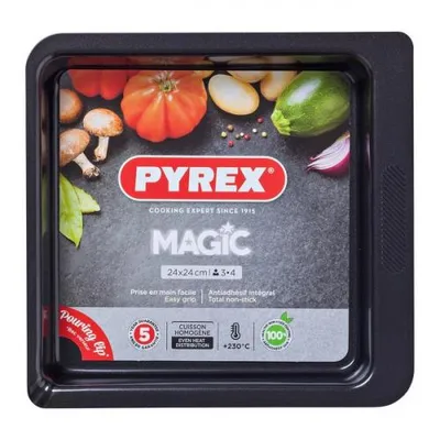 Image de Cocotte carrée 24 x 24 cm - Pyrex | Magic