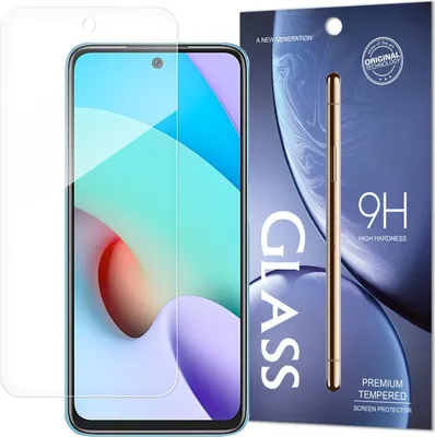 Produktbild von Schutzglas 9H kompatibel mit XIAOMI REDMI 10 Displayschutzfolie Panzerfolie Passgenau Glas
