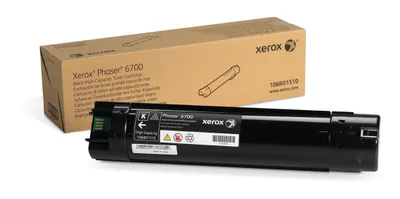 Produktbild von Xerox 106R01510 Phaser 6700 Toner Schwarz Hohe Kapazität – Original-Tonermodul für bis zu 18.000 Seiten