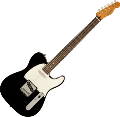 Zdjęcie produktu dla Fender Squier Classic Vibe Baritone Custom Telecaster LRL Black Gitara elektryczna