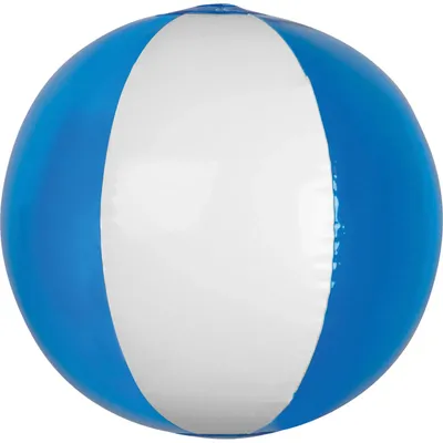 Produktbild von Strandball / Wasserball / Farbe: weiß-transparent blau