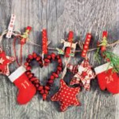Produktbild von 20 Servietten Xmas Garland - Girlande an Weihnachten 33x33cm