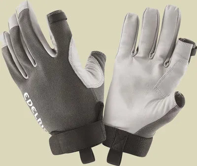 Image de Gants de travail Closed II, titane (073), L - Edelrid