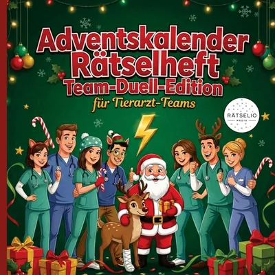 Produktbild von Adventskalender-Rätselheft